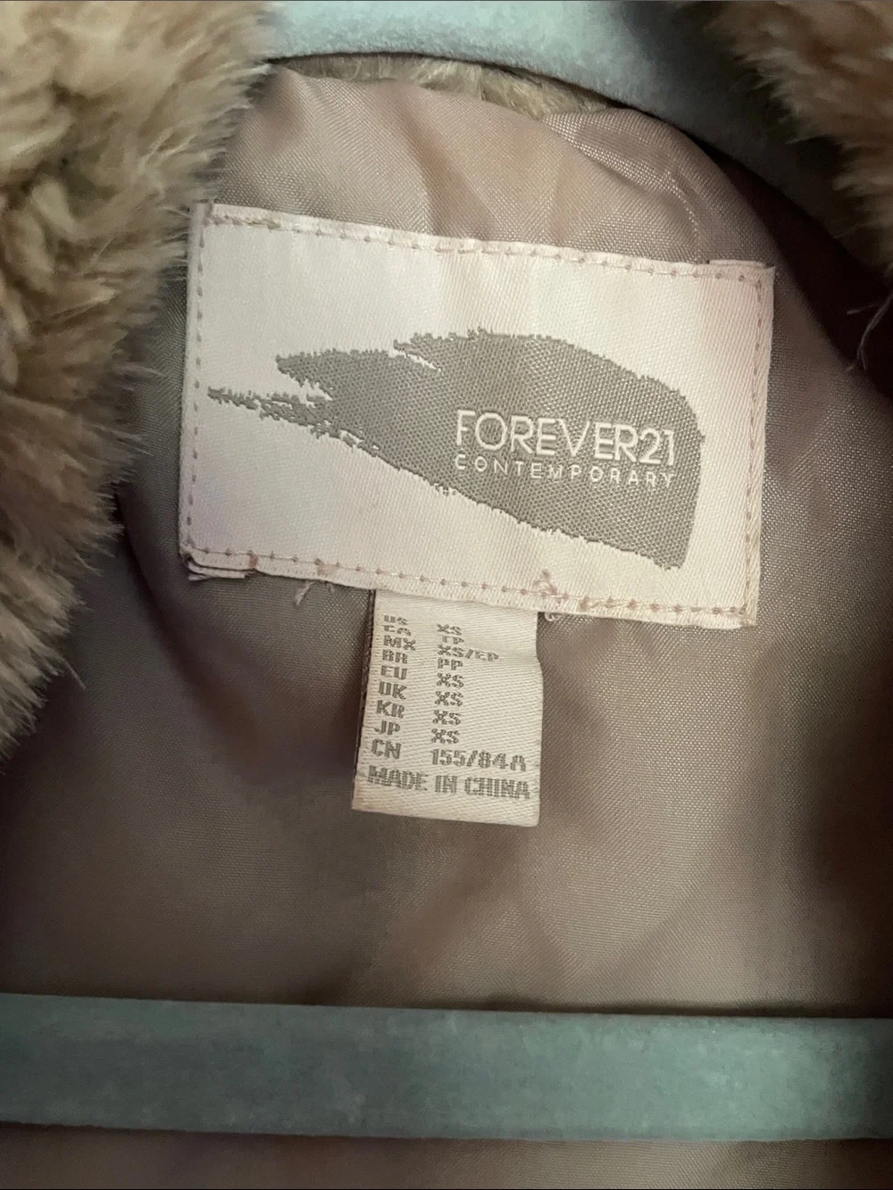 Forever 21 sleeveless taupe